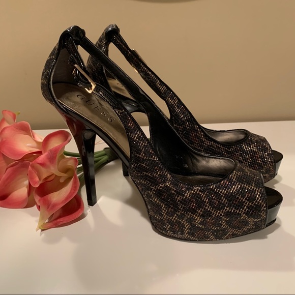 Guess Leopard Pumps ( NWOT) - Picture 1 of 11